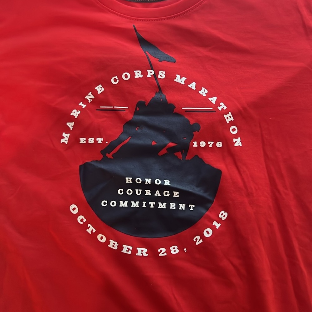 Red MCM 2018 shirt